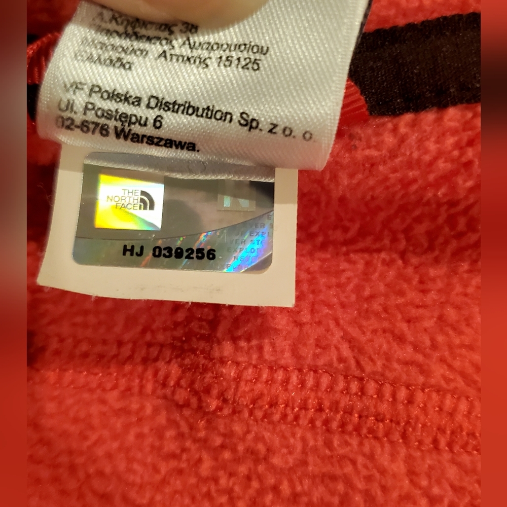 ✨️HP✨️The North Face Full Zipper Fleeve Jacket Hot Pink  Size Small - Picture 8 of 9